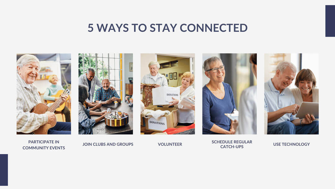 5 ways to stay connected