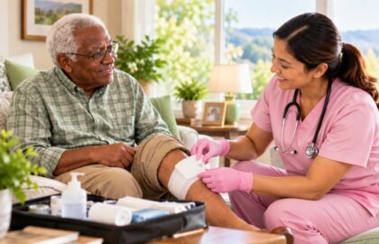 Wound Care at Home: When Is Skilled Nursing Needed in Cedar Valley?