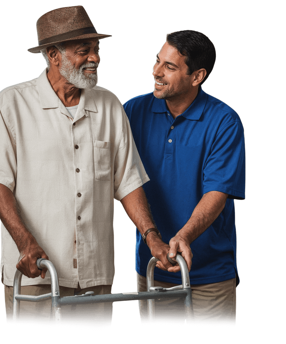 man-with-caregiver-in-side