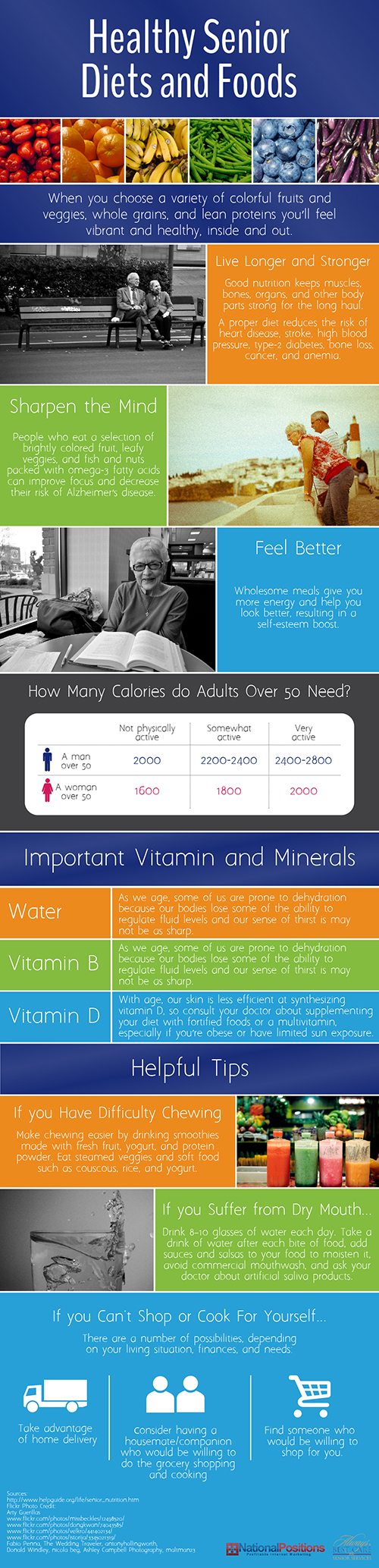 HEALTHY SENIOR DIETS AND FOODS