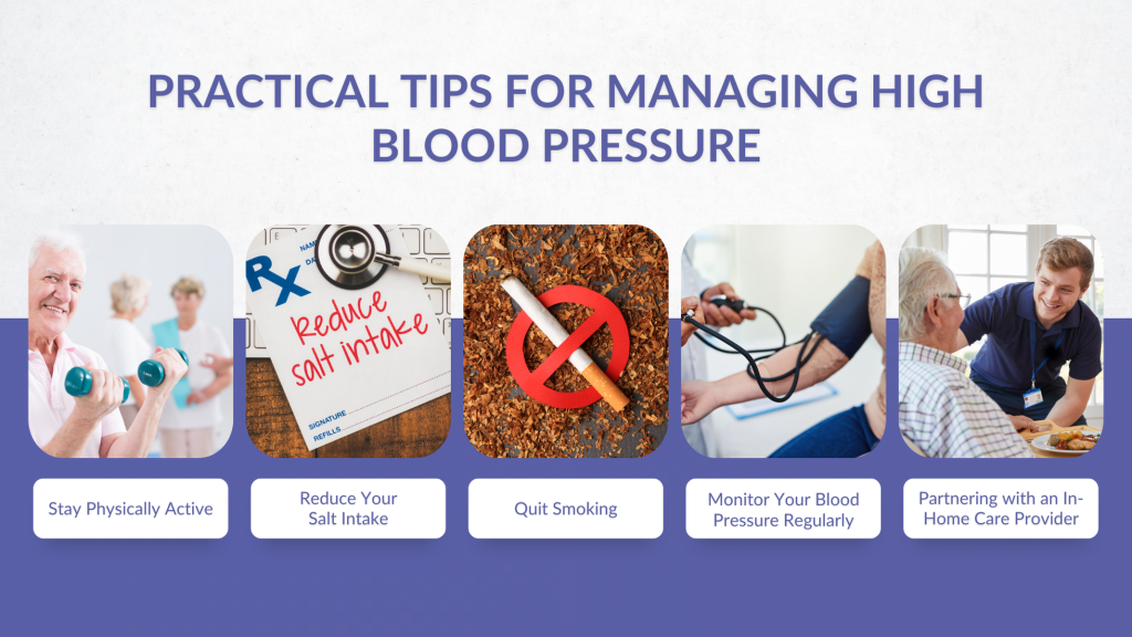 HEART HEALTH: TIPS FOR MANAGING HYPERTENSION 5 PRACTICAL TIPS FOR MANAGING HIGH BLOOD PRESSURE