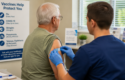 STAYING WELL THROUGH NATIONAL IMMUNIZATION MONTH