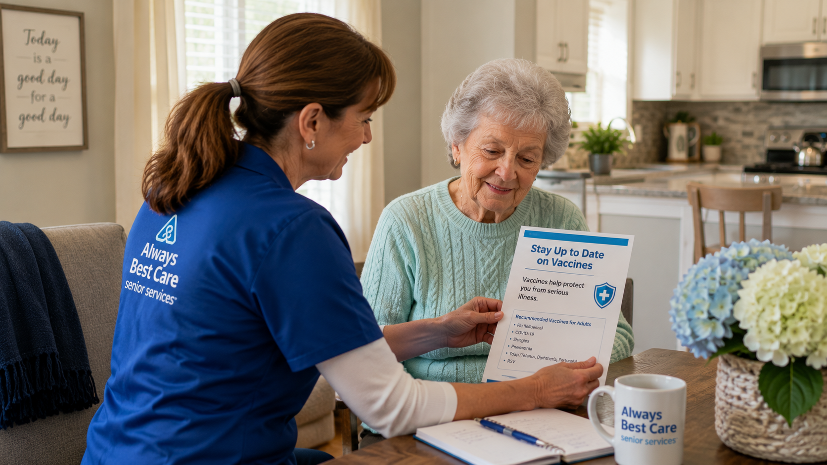HELPING OLDER ADULTS STAY HEALTHY WITH VACCINES