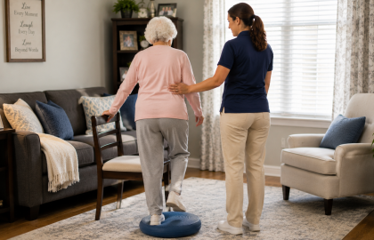 PROMOTING STRENGTH AND BALANCE FOR AGING ADULTS 