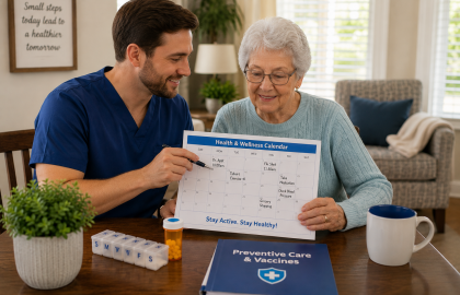 SIMPLE WAYS VACCINES SUPPORT SENIOR WELLBEING