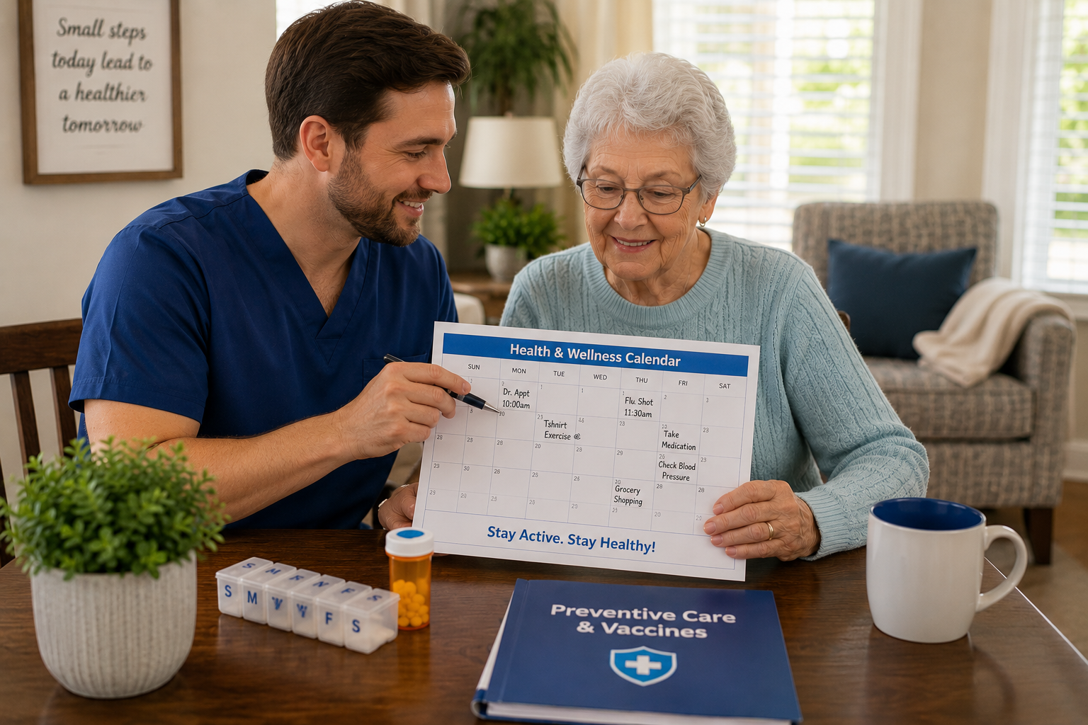 SIMPLE WAYS VACCINES SUPPORT SENIOR WELLBEING