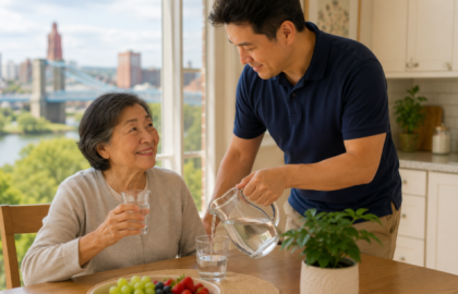HELPING CINCINNATI EAST SENIORS STAY HEALTHY AND HYDRATED