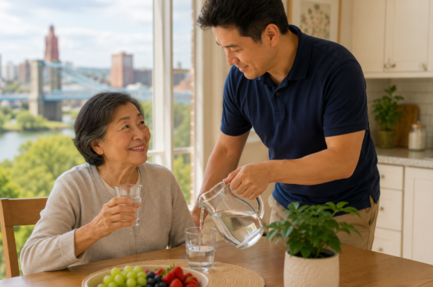 HELPING CINCINNATI EAST SENIORS STAY HEALTHY AND HYDRATED