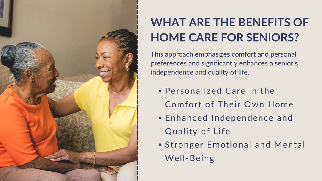 benefits of home care for seniors