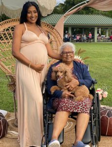 GRANDMA DOG PHOTO