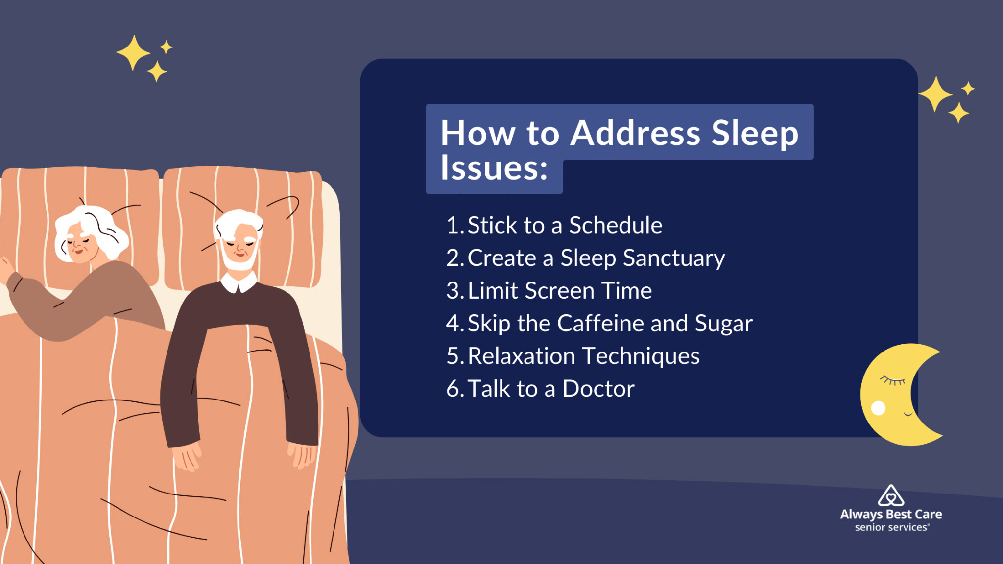 Address Sleep Issues