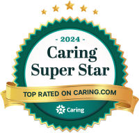 2024 caring super star award top rated on caring.com