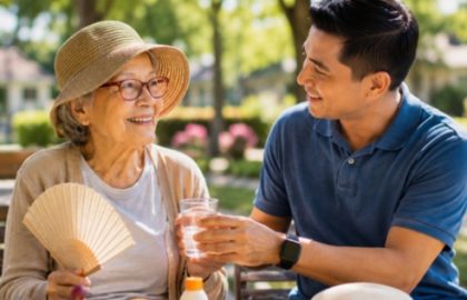 Helping Older Adults Stay Comfortable During Peak Sun Hours