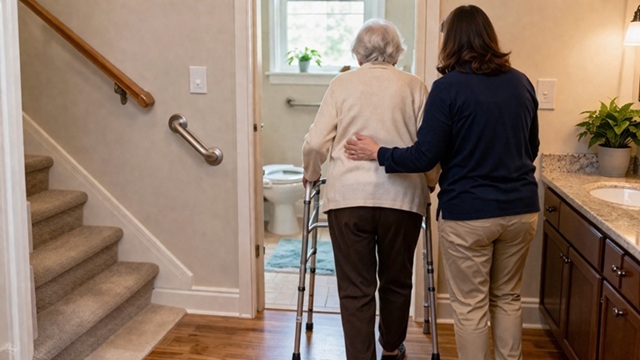 How Can Families Lower Fall Risk for Seniors Room by Room? 