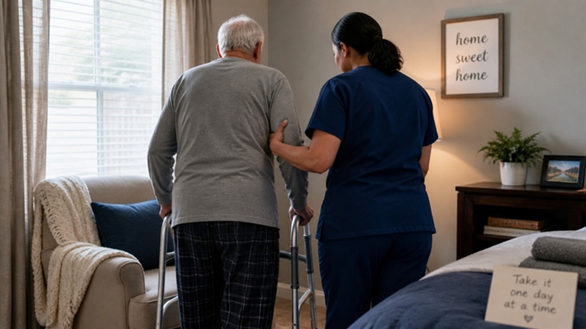 How Seniors Recover Comfortably at Home After a Hospital Stay