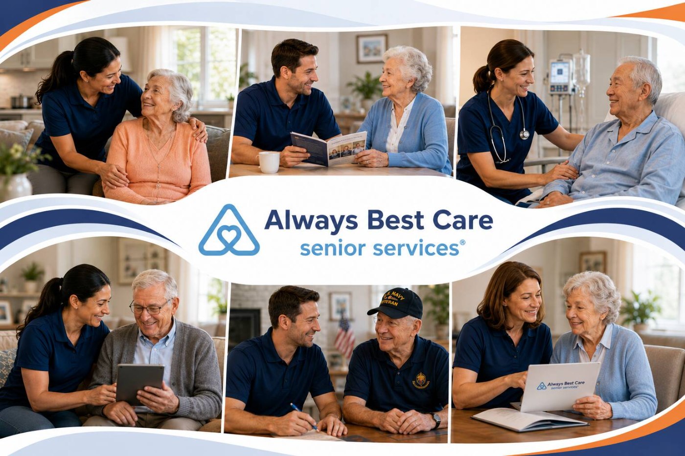 Caregiver helping a senior thrive at home in Humble, TX