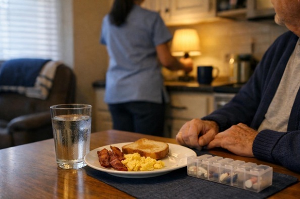 Medication Reminder Support For Seniors Managing Daily Routines