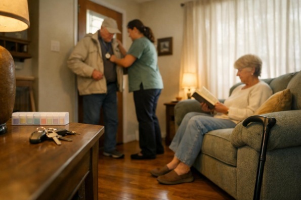 How In-Home Senior Care Helps Couples Age Together