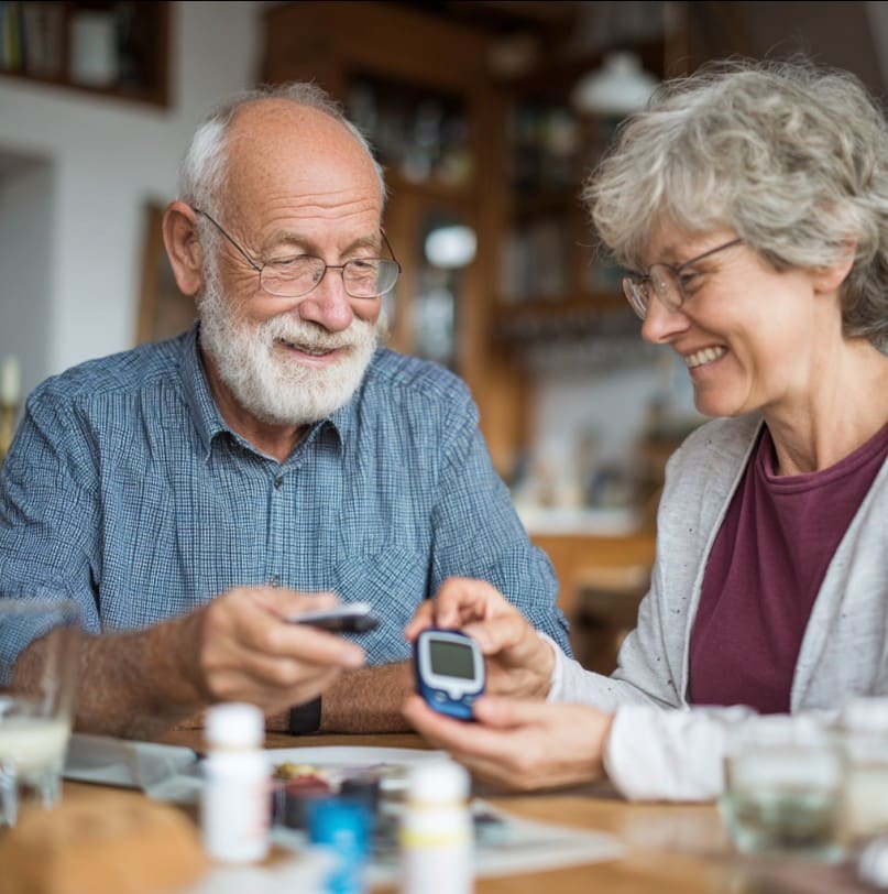 Managing Diabetes with Seniors: Supporting Health and Independence at Home