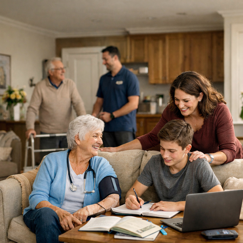 How Home Health Supports Family Caregivers: Relief, Guidance, and Peace of Mind in Knoxville