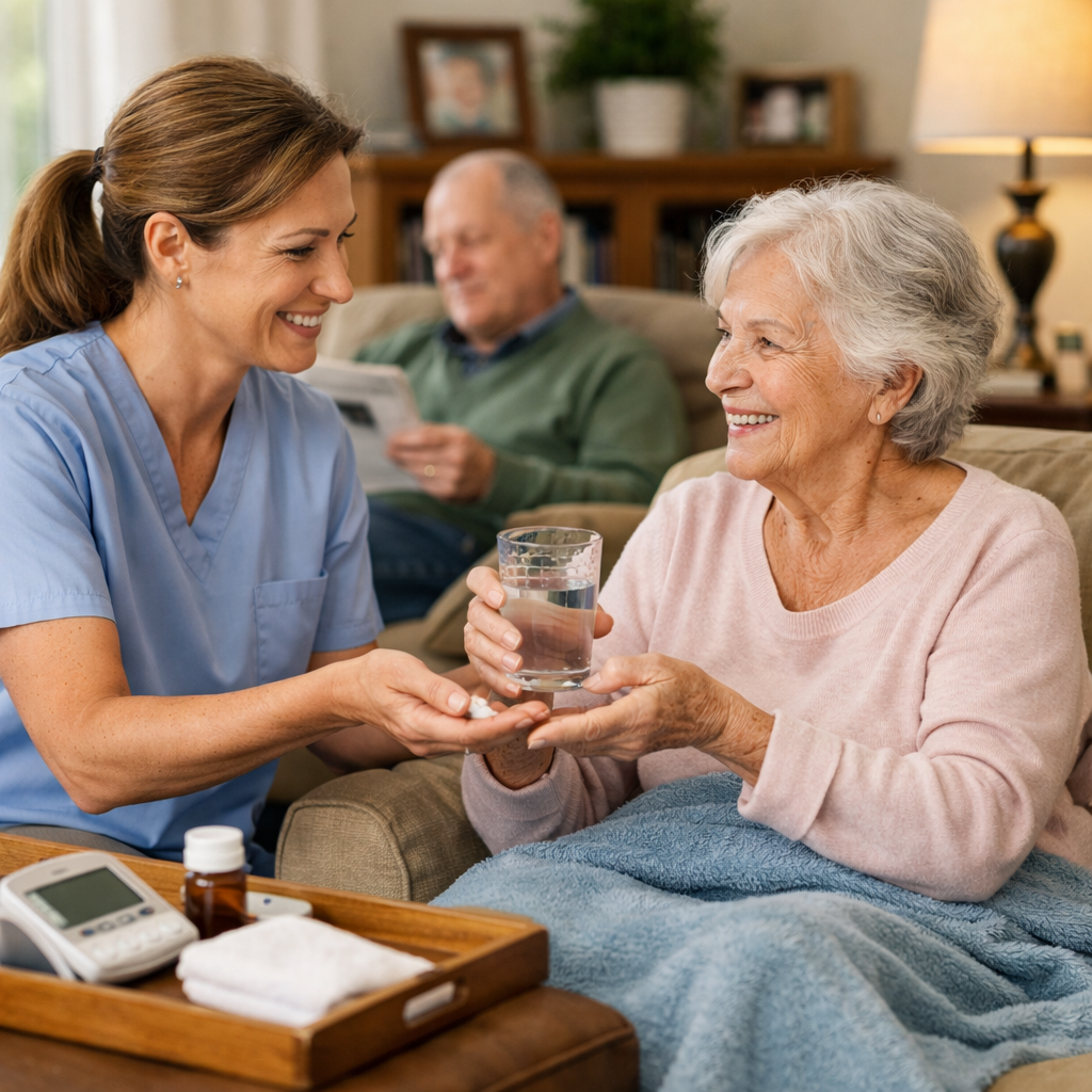 Personalized Home Care Makes Recovery Less Stressful at Home 
