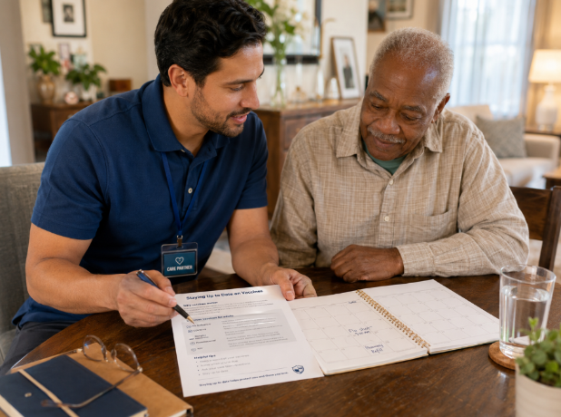 Supporting Senior Health with Timely Vaccinations 
