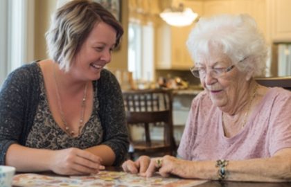 A DAY SHARED WITH AN IN-HOME CAREGIVER