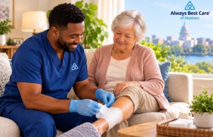 WOUND CARE AT HOME: WHEN IS SKILLED NURSING NEEDED IN MADISON?