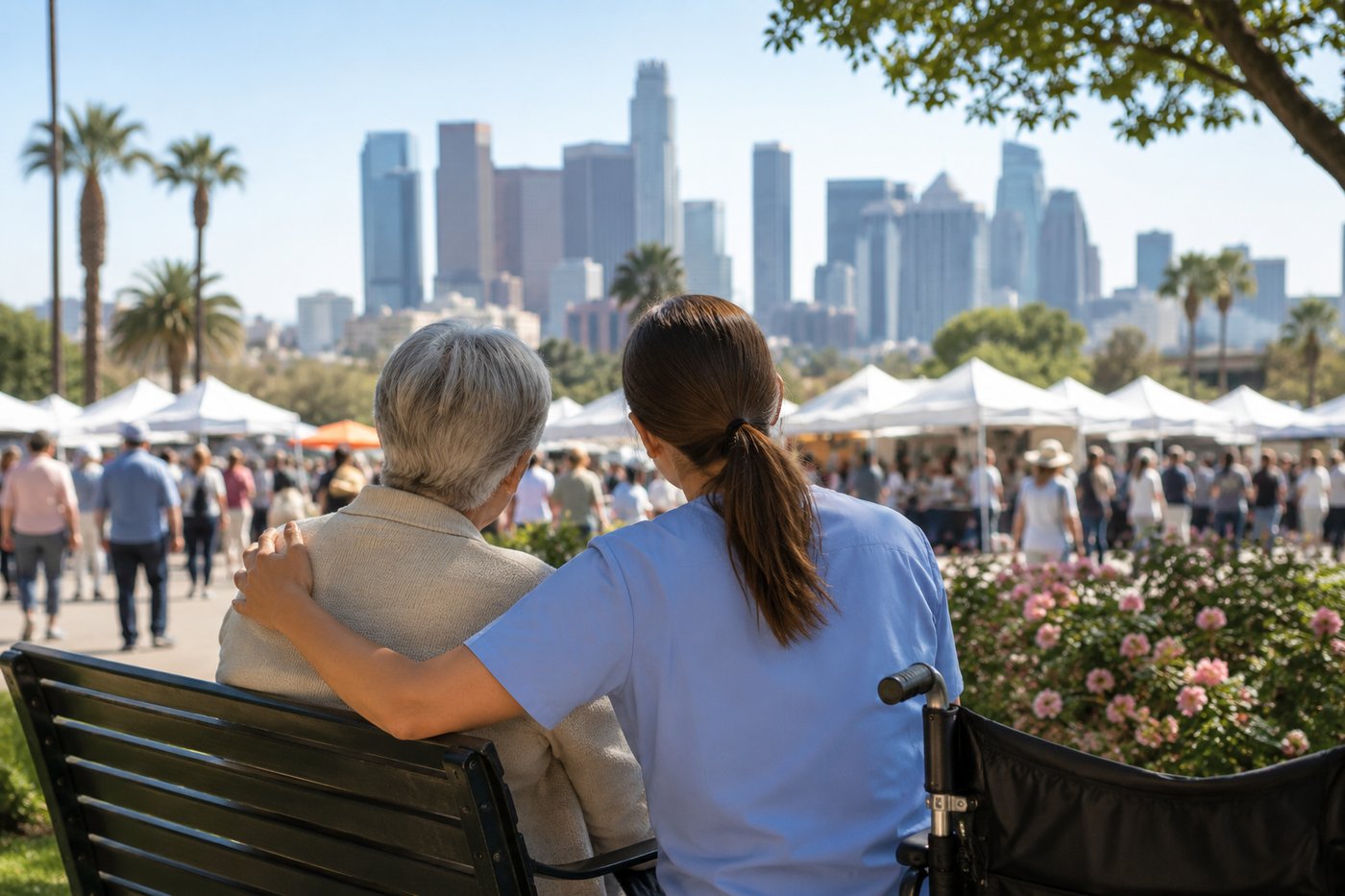 Attending Los Angeles Events with Senior Care Support 