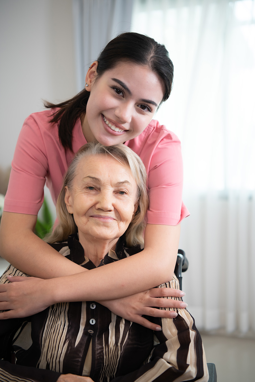 Caregiver providing companion care in Tacoma
