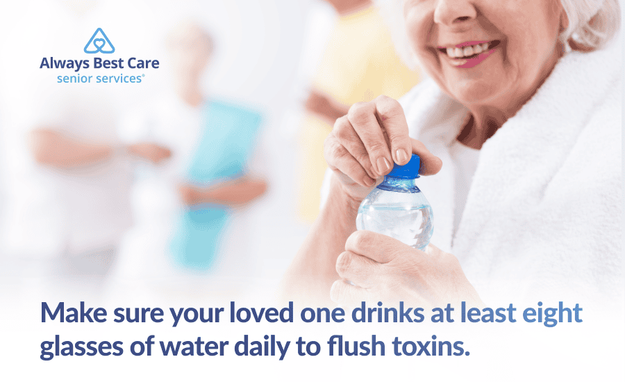 An infographic highlighting how to get rid of old people smell