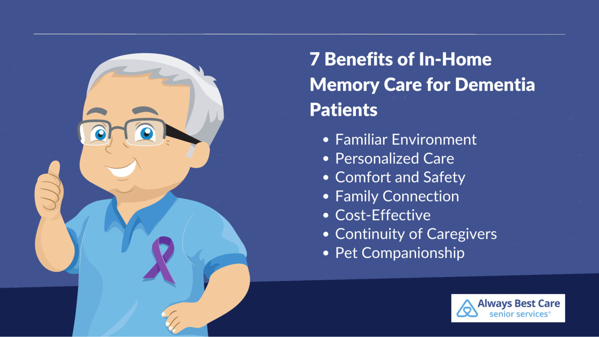 7 Benefits of In-Home Memory Care for Dementia Patients